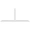Ekena Millwork Portland Architectural Grade PVC Gable Bracket, 84"W x 38 1/2"H x 4"D x 4"F, 11/12 Pitch GBP084X39X0404POR00 - alternate 5